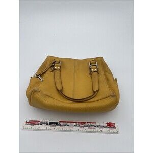 Fossil Yellow Handbag/satchel